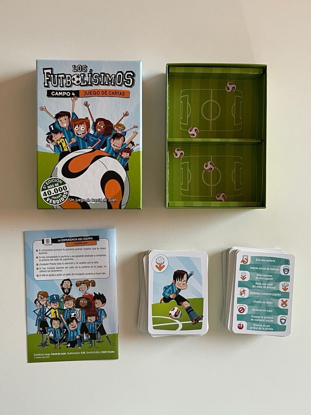 Juego de cartas Los Futbolísimos