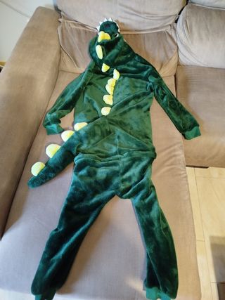 Disfraz de dinosaurio