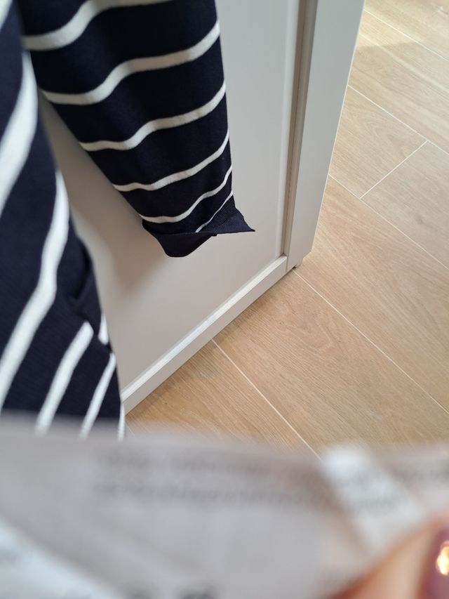 Chaqueta rayas azul marino Ada Gatti