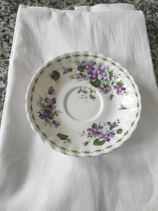 Taza de te y plato Royal Arbert