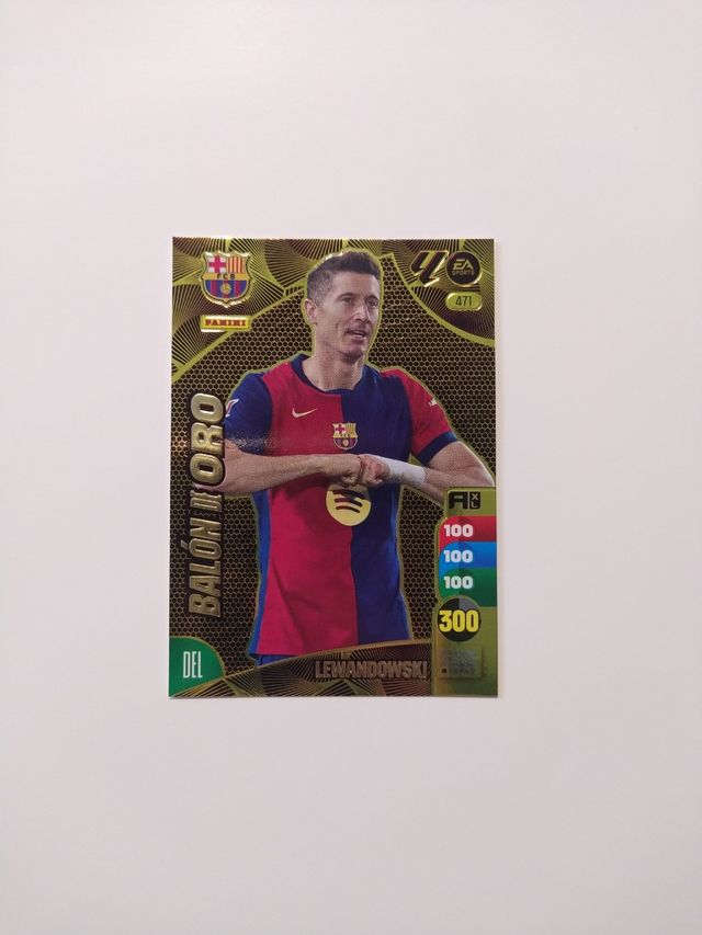 Carta Balón de oro Lewandowski