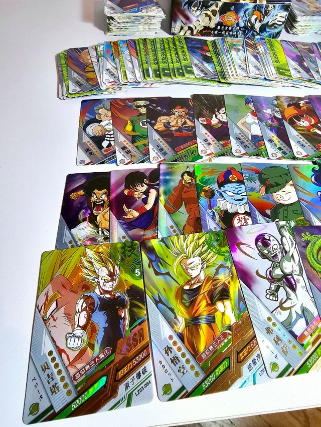 Lotto carte Dragonball