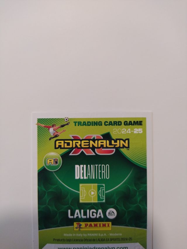 Carta Balón de oro Adrenalyn Nico Williams 