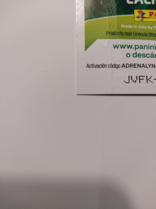 Carta Balón de oro Adrenalyn Nico Williams 