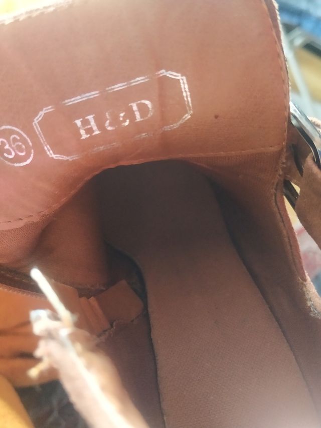 BOTINES MARRONES TALLA 36