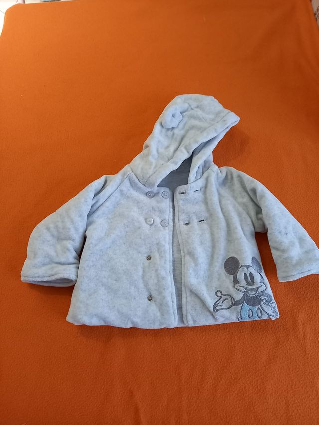 Completo salopette e giacchina topolino 3-6mesi