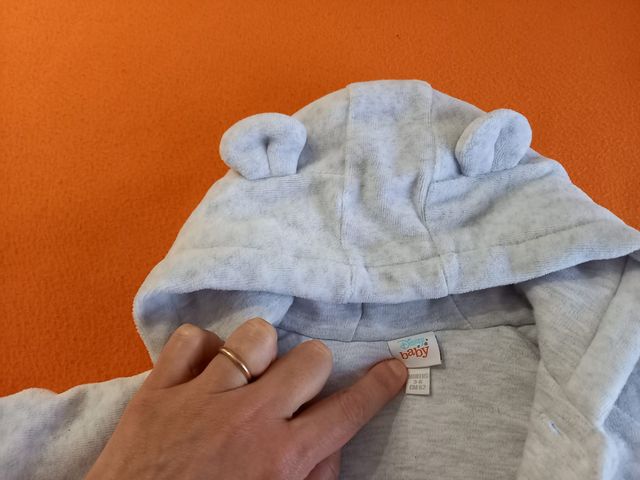 Completo salopette e giacchina topolino 3-6mesi