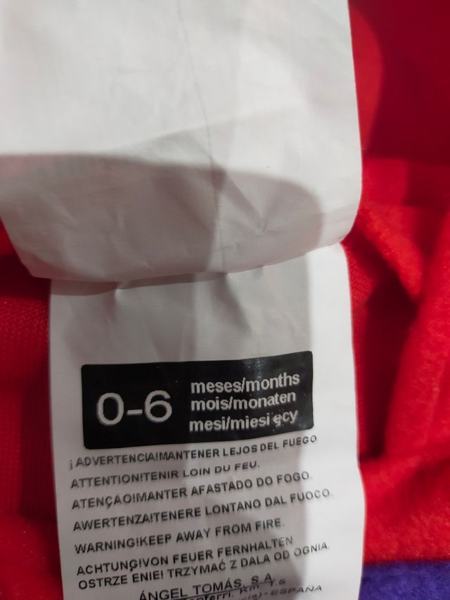 Disfraz gusano bebé