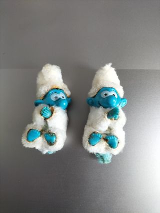 Coppia Puffi anni 80