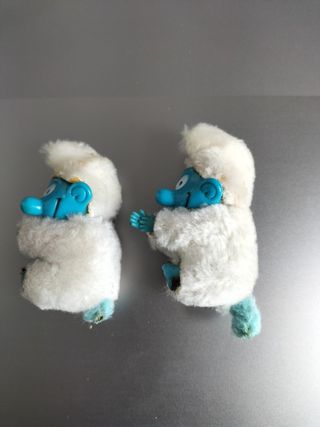 Coppia Puffi anni 80