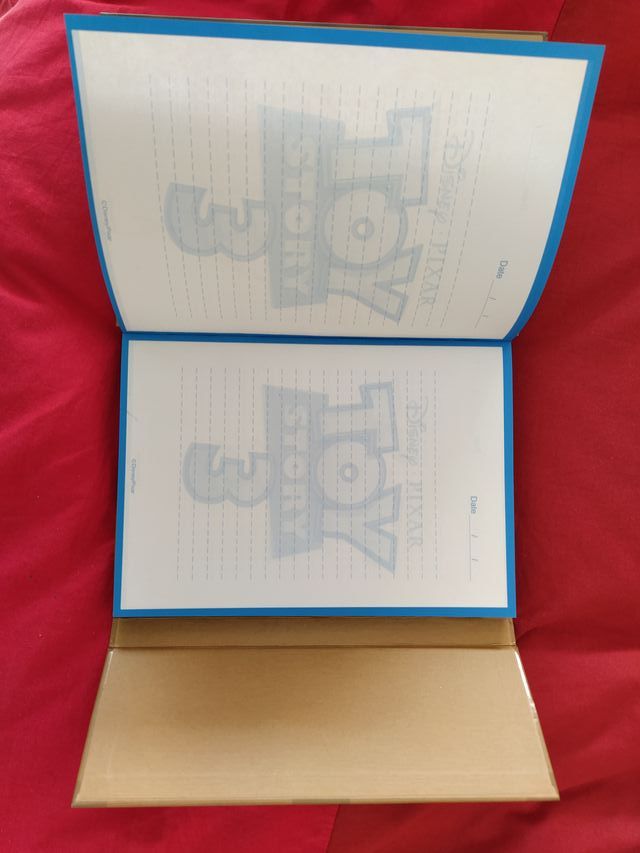 TOY STORY 3 Libreta Cuaderno Diario Pixar Disney