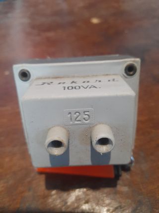 Transformador 125-220v.100w.