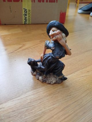 Figura decorativa Bruja