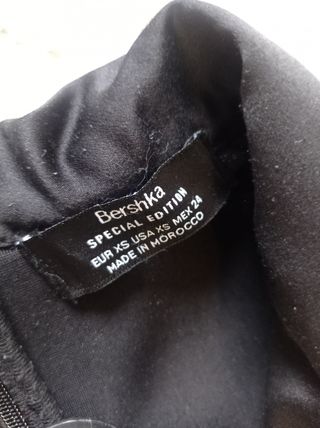 Mono corto smoking negro.XS