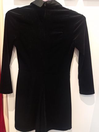 Mono corto smoking negro.XS