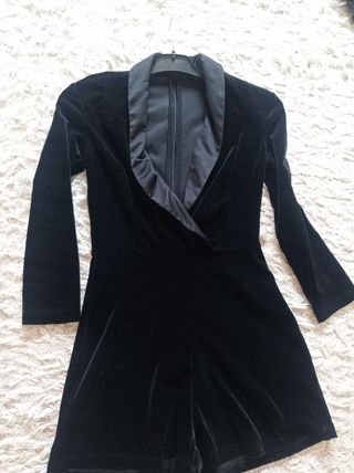 Mono corto smoking negro.XS