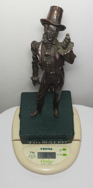 Scultura in bronzo, Zio Mateo.