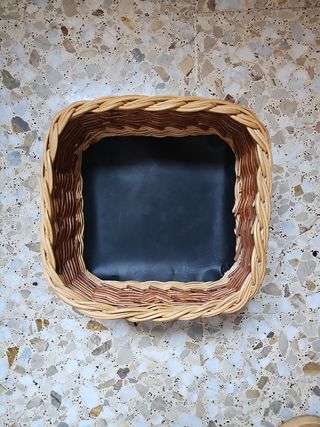 Cesta mimbre