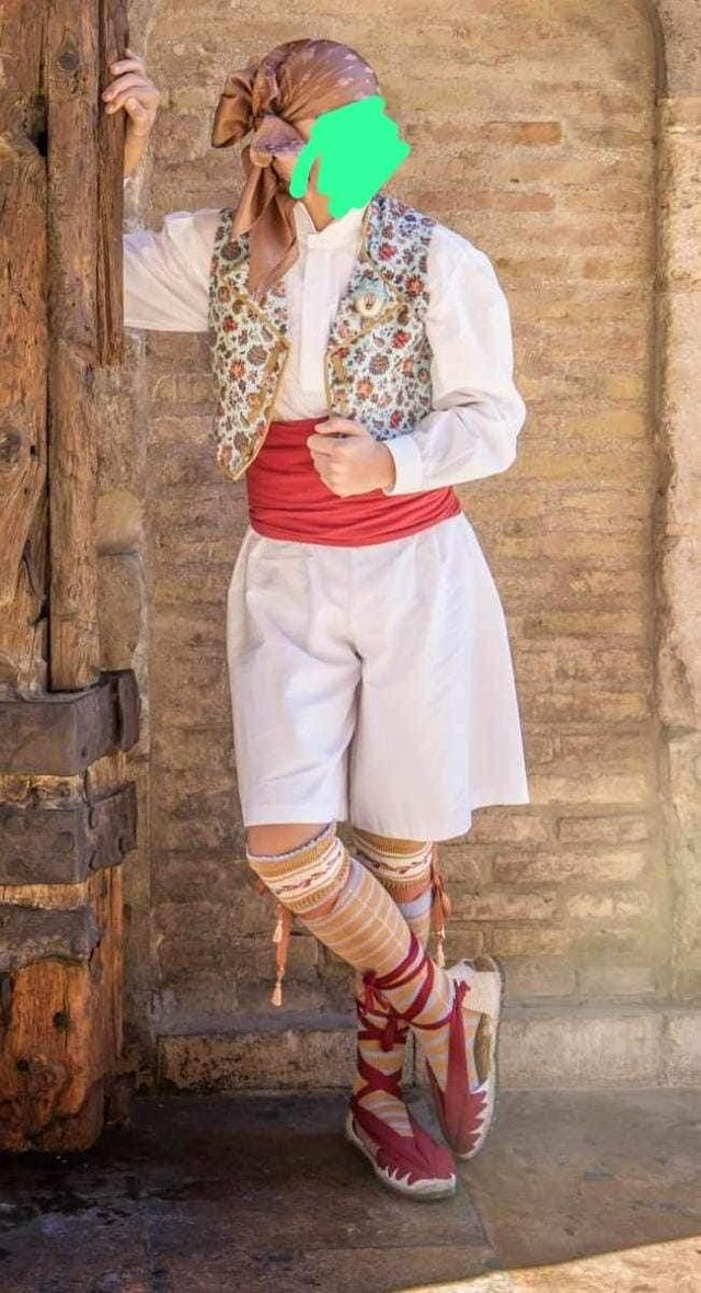 Traje saragüell 14 años