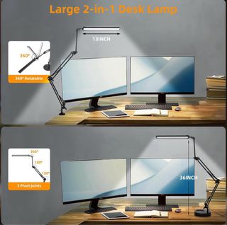 Lámpara led de escritorio con luz regulable