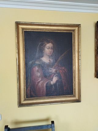 Oleo S XVII escuela sevillana