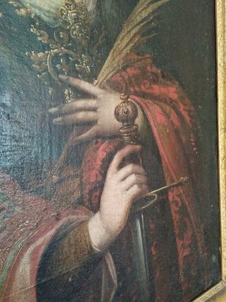 Oleo S XVII escuela sevillana