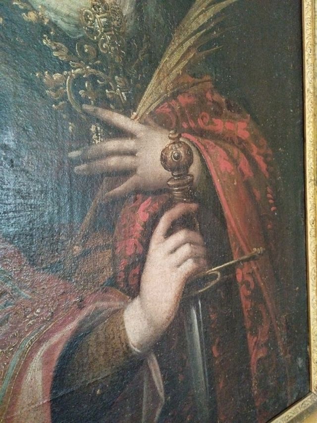 Oleo S XVII escuela sevillana