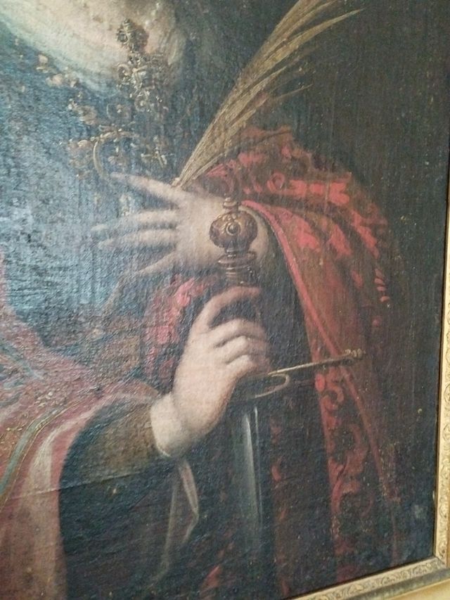 Oleo S XVII escuela sevillana