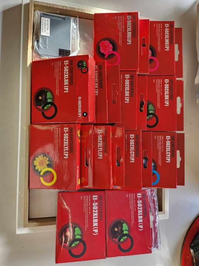 Cartuchos tinta compatible Epson E