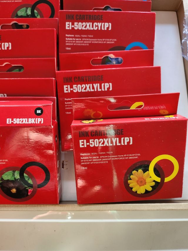 Cartuchos tinta compatible Epson E