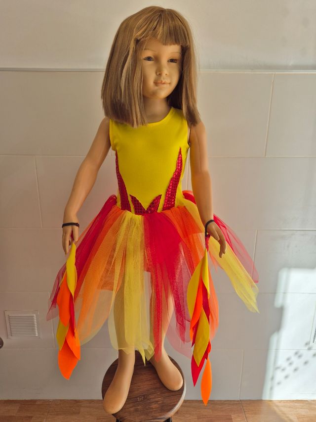 Disfraz hada del fuego