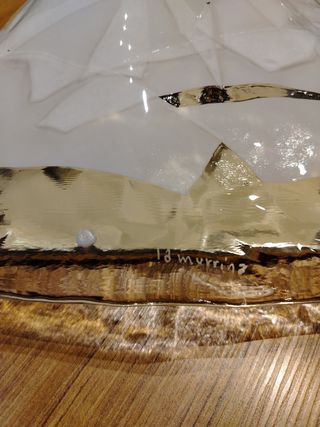 Lampadario "la murrina" anni 70.