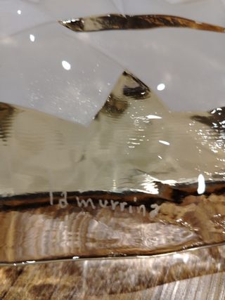 Lampadario "la murrina" anni 70.