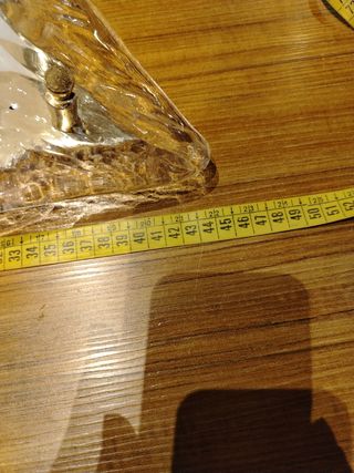 Lampadario "la murrina" anni 70.