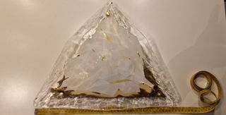 Lampadario "la murrina" anni 70.