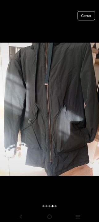 Plumífero de chico con pelito