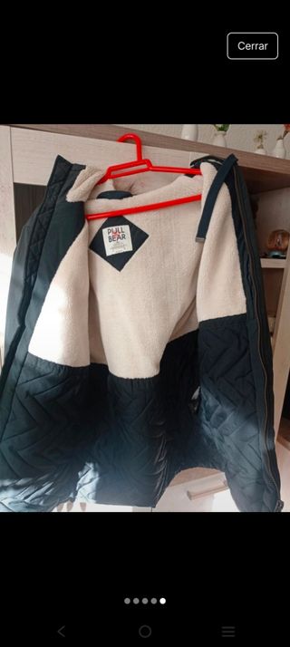 Plumífero de chico con pelito