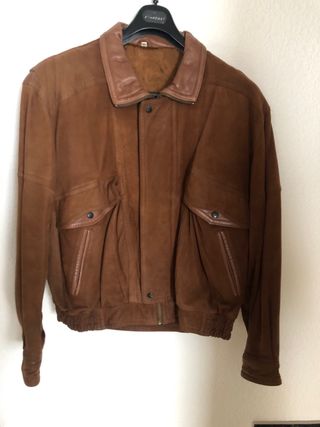Cazadora piel muy elegante bolsillos interiores co