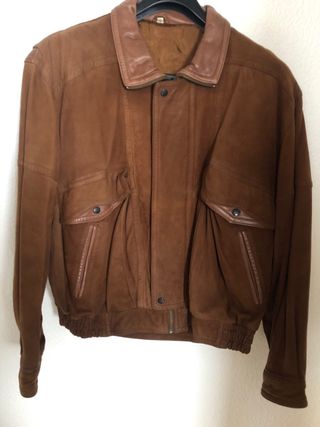 Cazadora piel muy elegante bolsillos interiores co