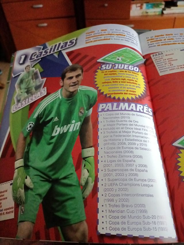 Álbum pegatinas Real Madrid