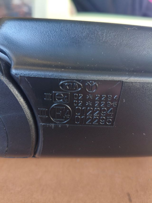 Retrovisor dereho completo kia rio