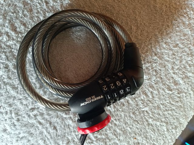 TRELOCK Cerradura de cable Trelock Sk 805 150 Cm