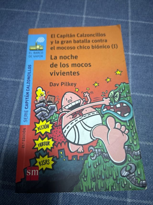 El capitán Calzoncillos y el contraataque