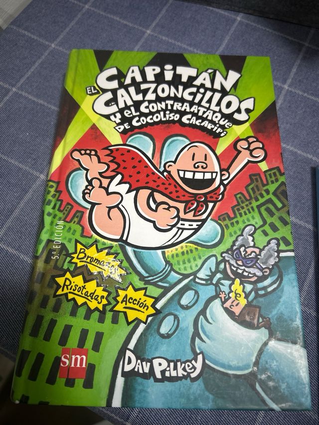 El capitán Calzoncillos y el contraataque