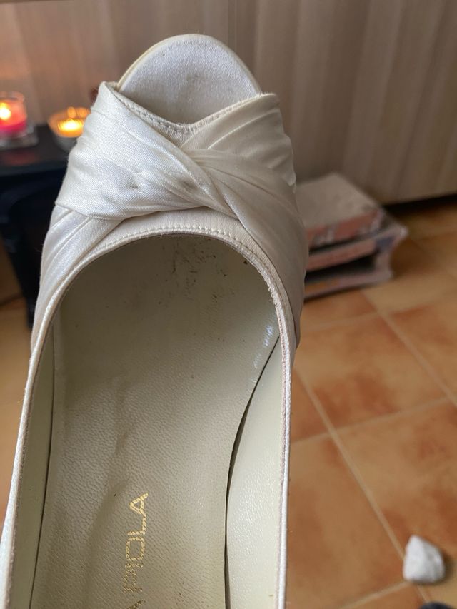Zapatos novia talla 39 Piola