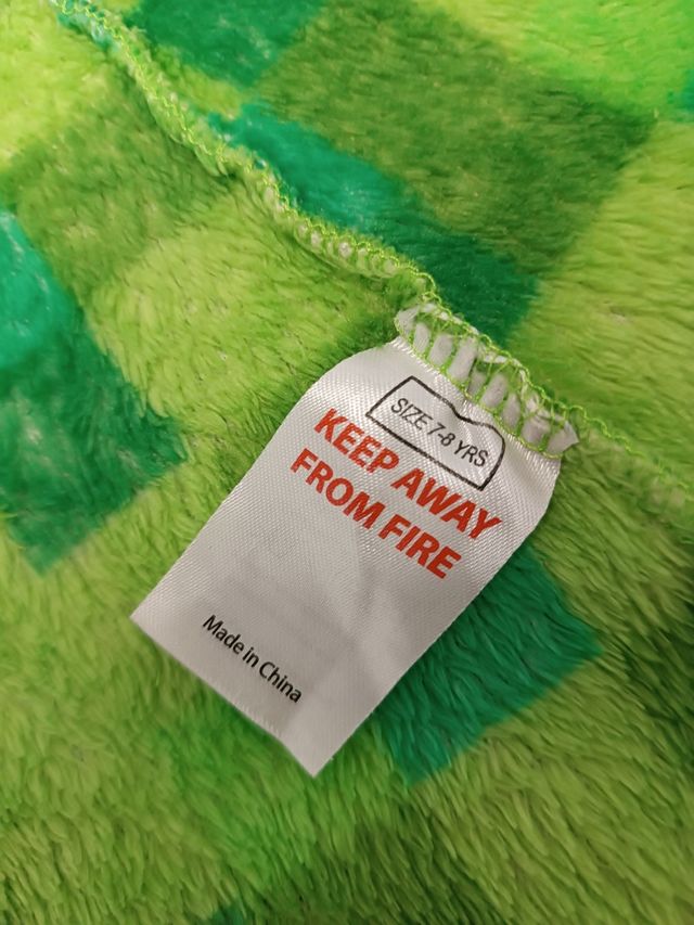 Vestaglia per bambini Minecraft