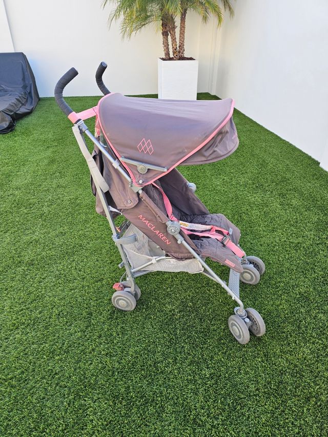 Maclaren quest Rosa y gris