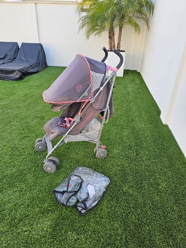 Maclaren quest Rosa y gris