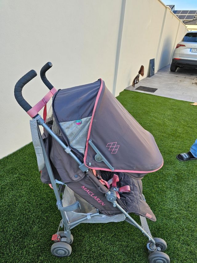 Maclaren quest Rosa y gris