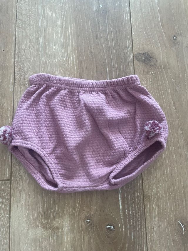 Culetín cubrepañal braguita niña 6 12 meses